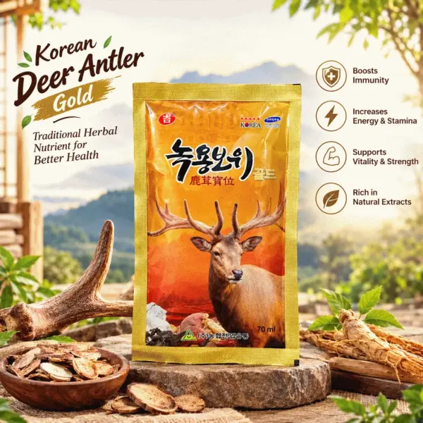Korean Deer Antler Extract - 70ml